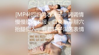 [MP4]回归风衣妹子，调调情慢慢脱掉衣服，口交舔弄掰穴抬腿侧入，看着妹子淫荡表情操