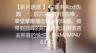 【新片速遞 】 初音未来cd伪娘❤️：后穴紧紧含住肉棒，享受摩擦撞击带来的快感。被带到顶峰的时刻是无法用语言去形容的愉悦！[44M/MP4/03:47]