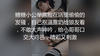 糖糖小公举露脸在店里偷偷的发骚，自己抠逼露奶给狼友看，不敢大声呻吟，给小哥哥口交大鸡巴，精彩又刺激