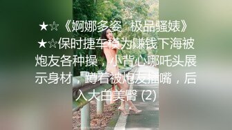 ★☆《婀娜多姿⭐极品骚婊》★☆保时捷车模为赚钱下海被炮友各种操，小背心哪吒头展示身材，蹲着被炮友插嘴，后入大白美臀 (2)