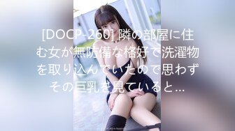 [DOCP-260] 隣の部屋に住む女が無防備な格好で洗濯物を取り込んでいたので思わずその巨乳を見ていると…